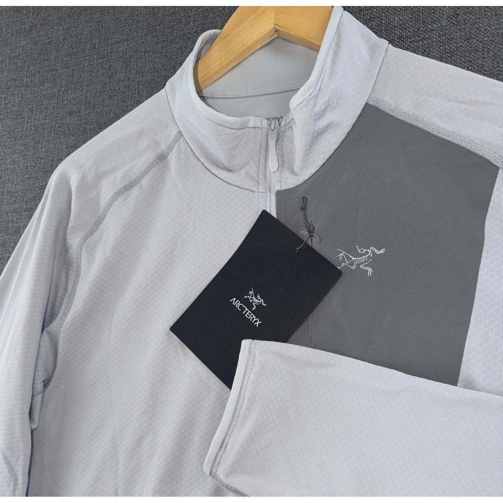 Arcteryx Delta 1/2 Zip M Fleece Pullover Solitude Void Grey X000010550 Mens L